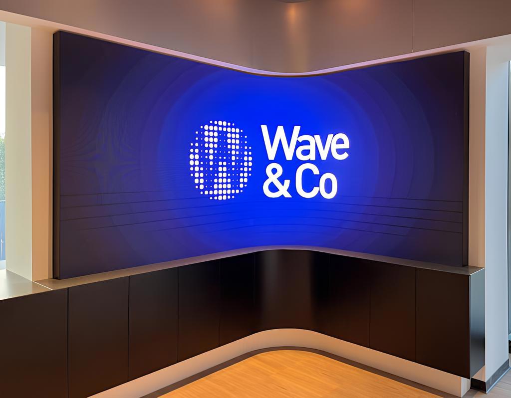Ledwall curvi Wave&Co