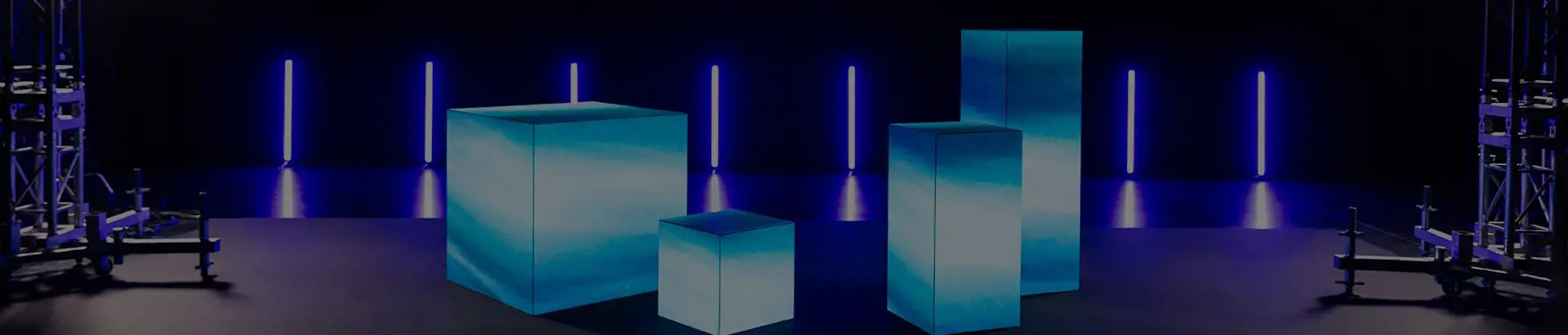 Espositori luminosi LED