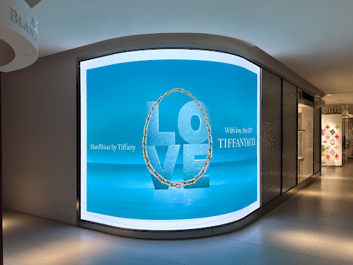 schermi a led per vetrine tiffany