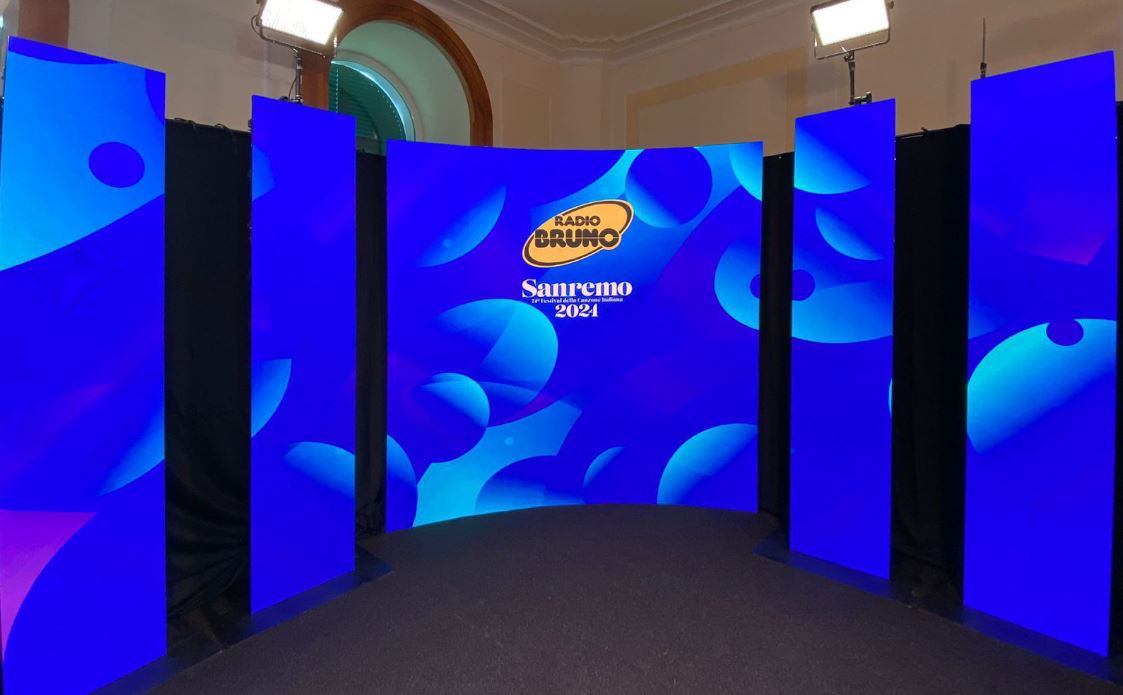 noleggio ledwall milano - festival sanremo