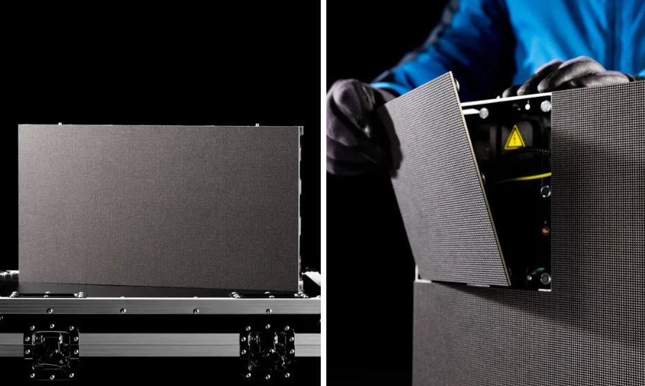 dettagli elemento, schermo led per vetrine