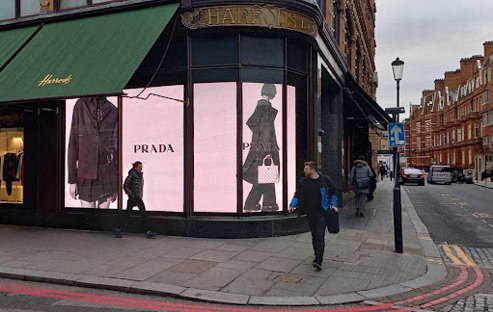 schermi led per vetrine